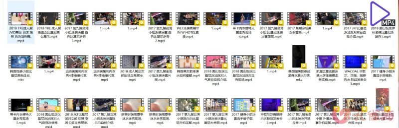 精选模特 明星（韩国女团/韩国车展车模/JKF比基尼派/钢管秀/成人展/内衣秀/时装秀/街拍视频）高清视频合集 共117套写真写真视频[33.60G]-cos姬