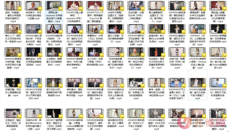 [合集]台湾名站《JVID视频》价值3000元高清视频66部[18.66GB]-cos姬